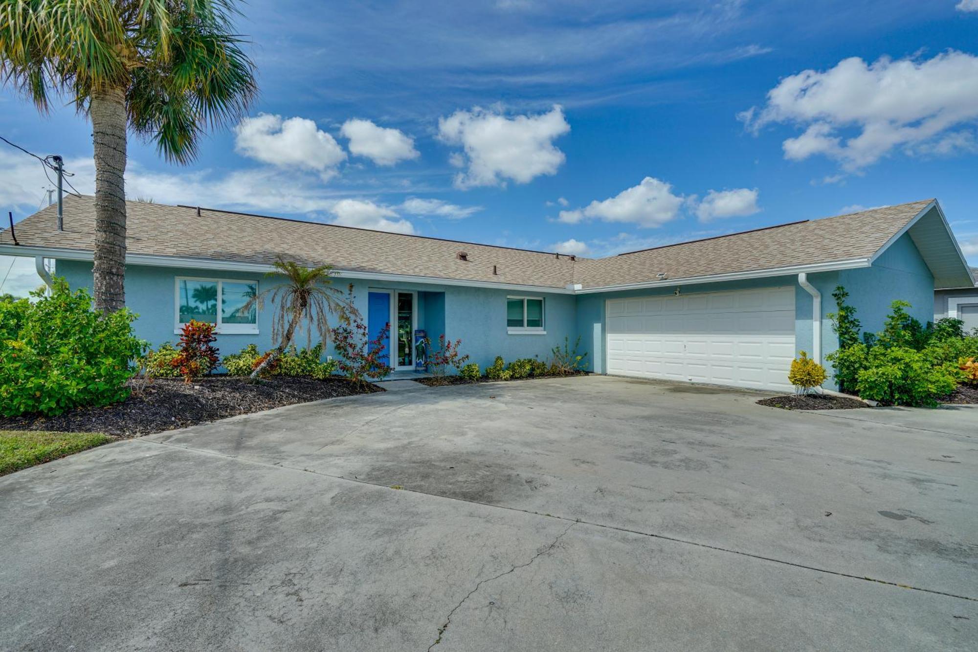 Beachy Cape Coral Home - Swim, Fish, Boat! Екстериор снимка